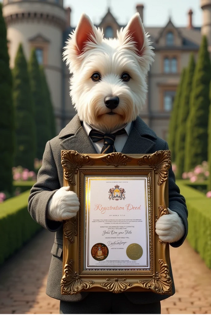 Royal title for your dog – Hund von Wenkheim