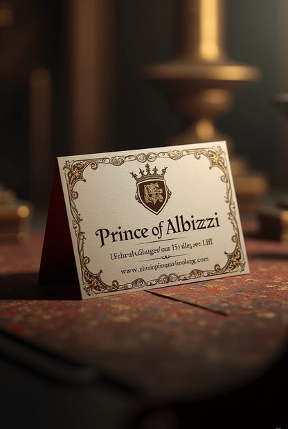 Royal titles from Italy - Principe di Albizzi