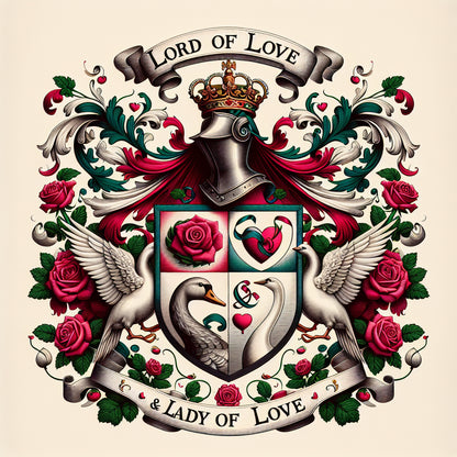 Noble title for couples, Lord and Lady of Love, Lord and Lord of Love, Lady and Lady of Love